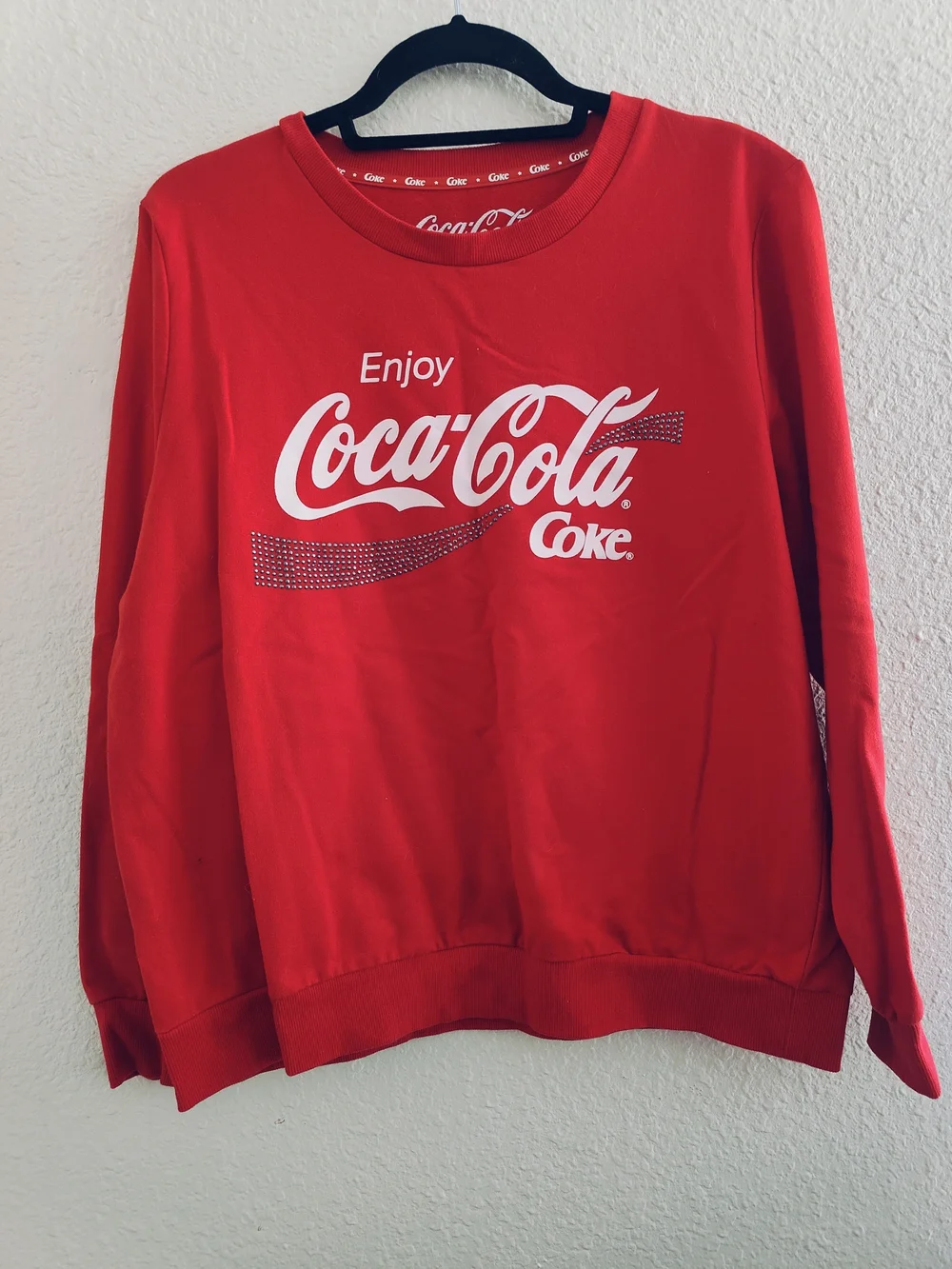 Coca-Cola Red Logo Crewneck Sweatshirt